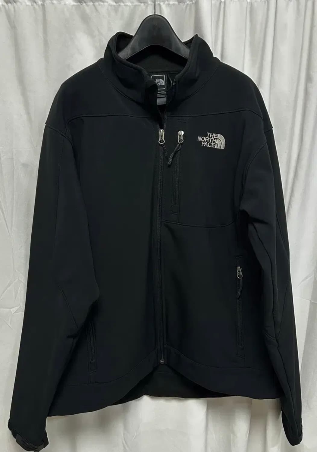 no.150 노스페이스 블랙 소프트쉘 자켓 xl 상품이미지1
