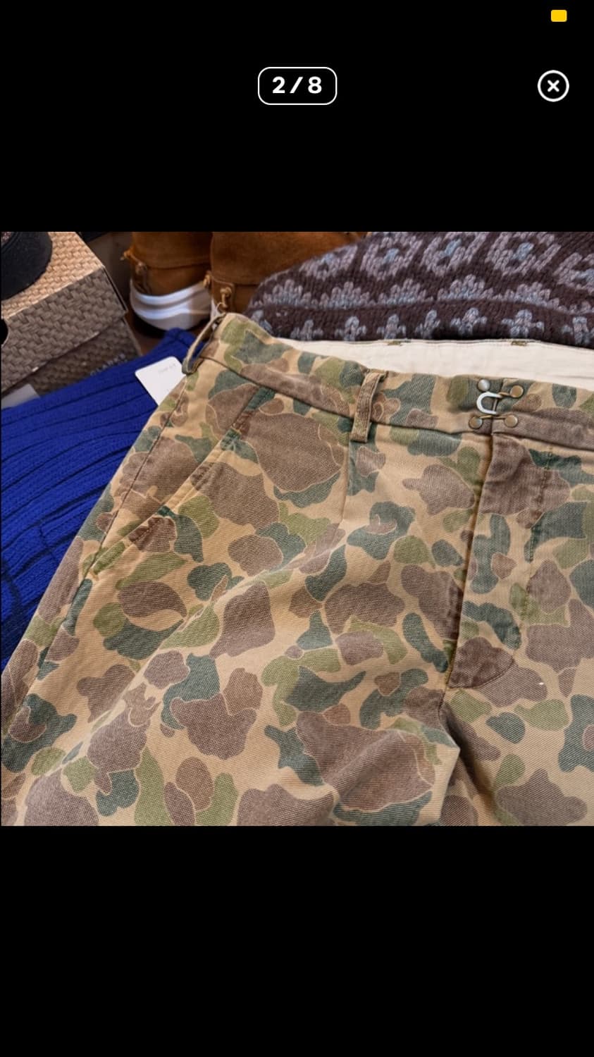 kolor 카모패턴 치노팬츠 상품이미지2