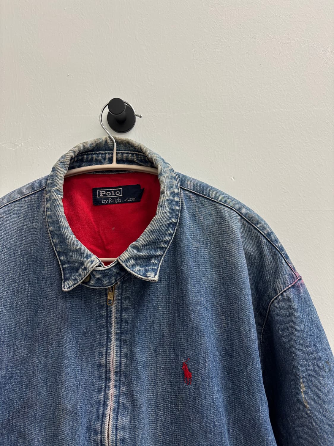80s POLO RALPH LAUREN 폴로 데님 스윙탑 자켓 상품이미지2