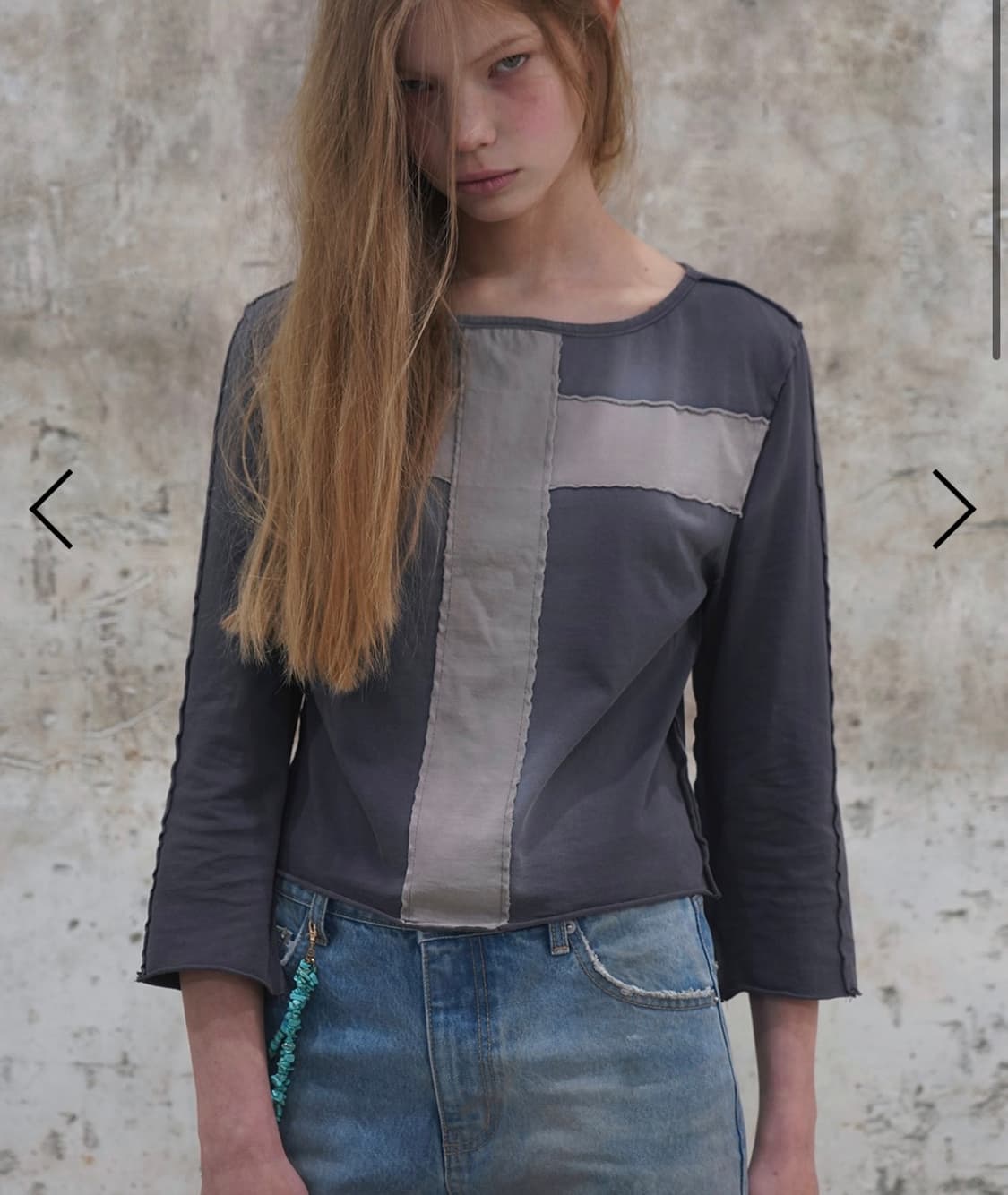 Dared ghost wash top 상품이미지1