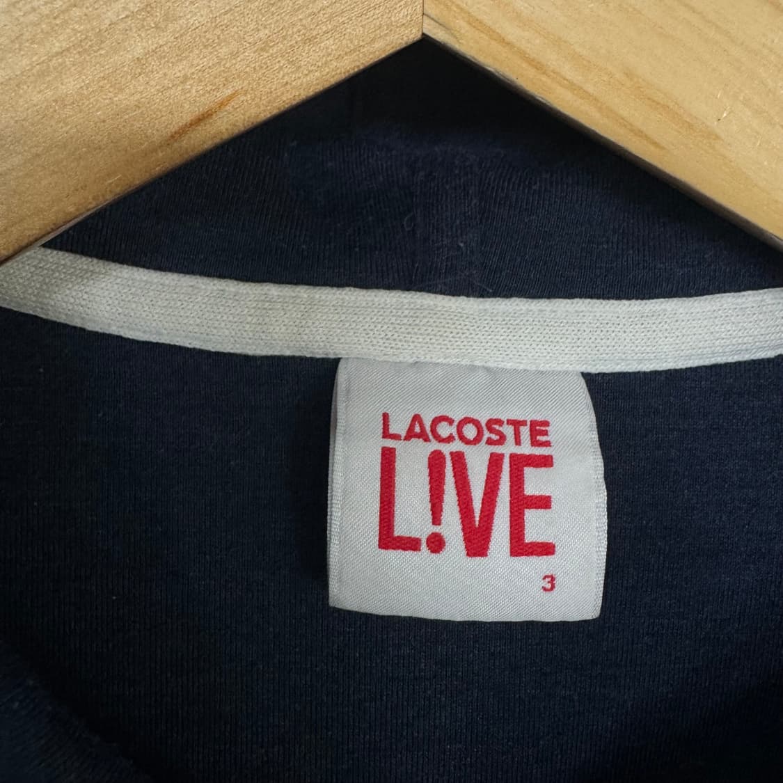 라코스테 라이브 로고 후드집업 상품이미지3