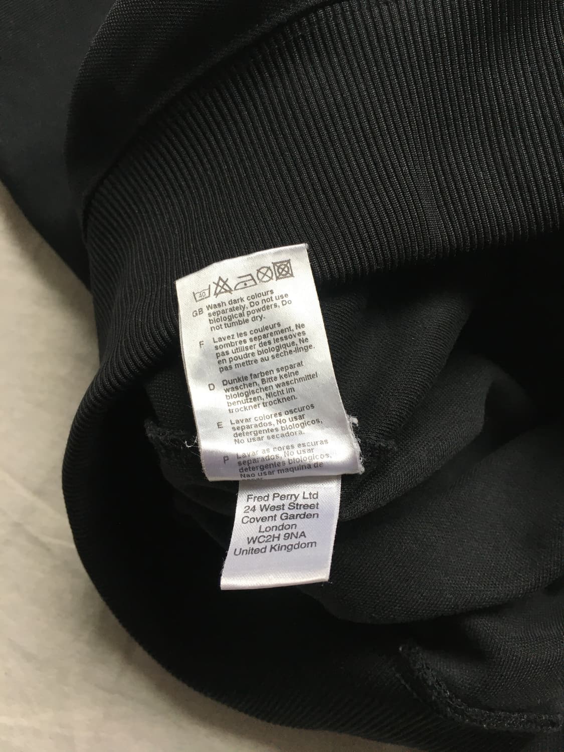 프레드페리 로고 져지 상품이미지6