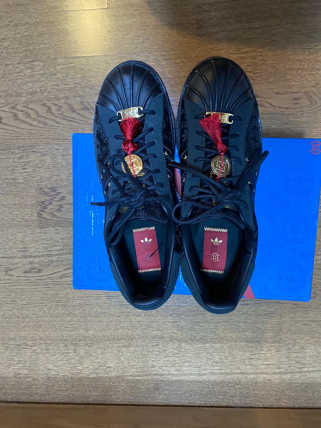 아디다스 클랏 슈퍼스타 코어 블랙 카본 290 상품이미지7