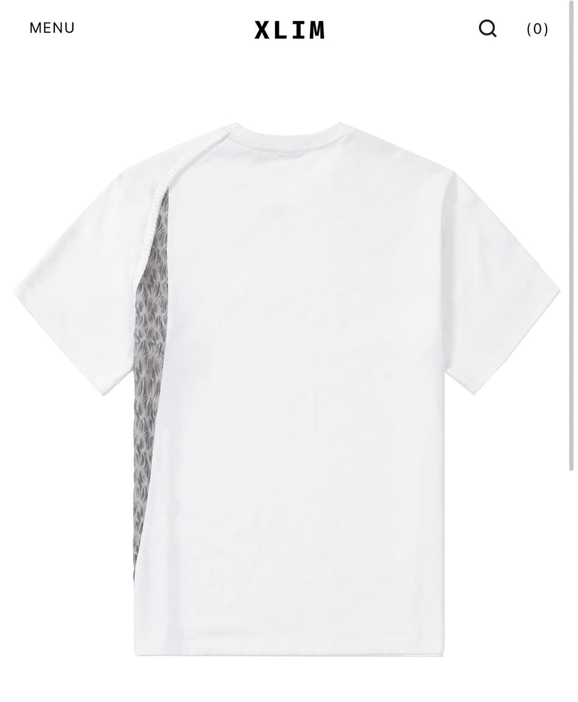 엑슬림 01 T-shirt 시퀀스 티셔츠 화이트 상품이미지2