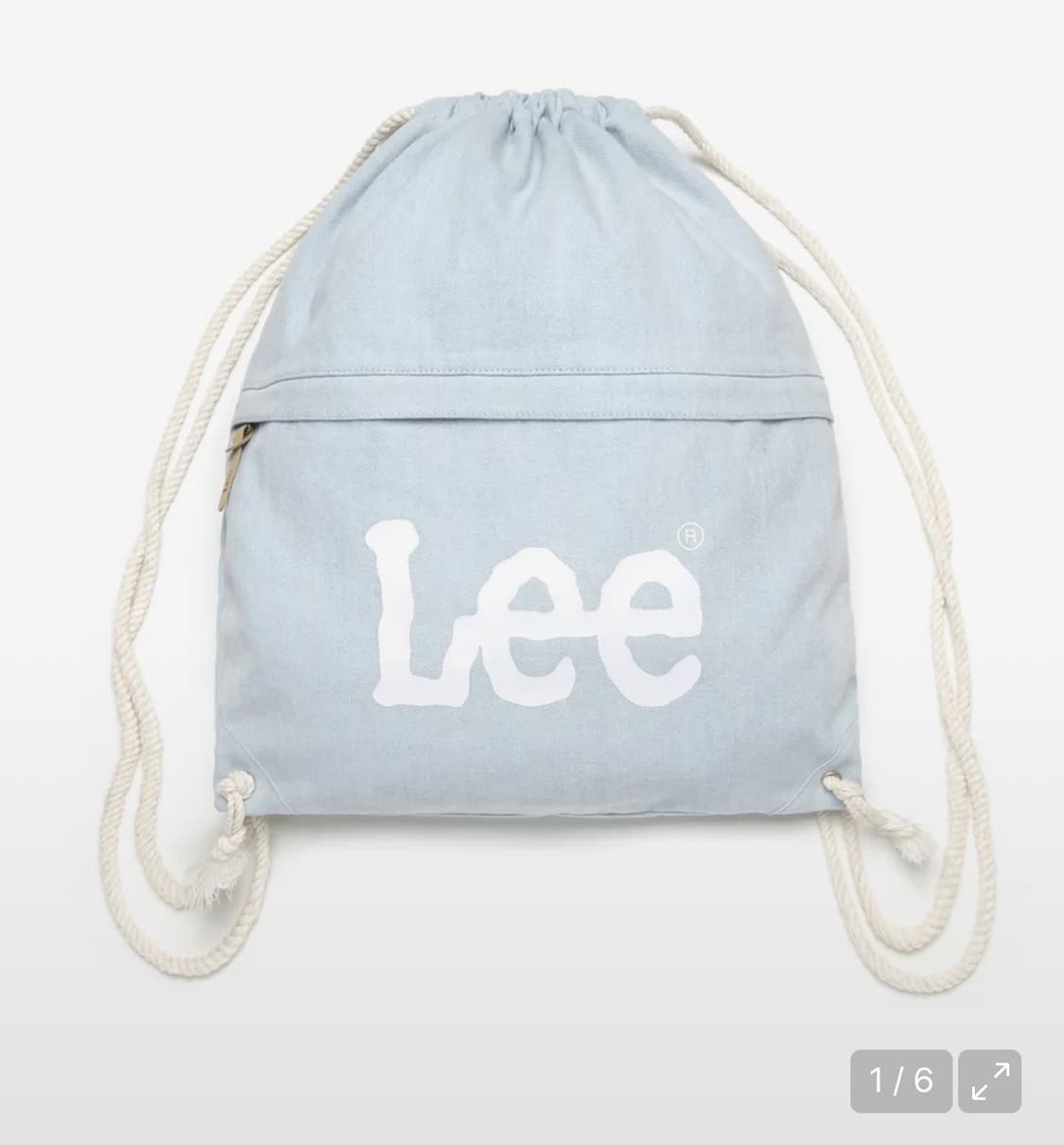 리 피크닉 스트링 백팩 인디고 라이트 상품이미지1