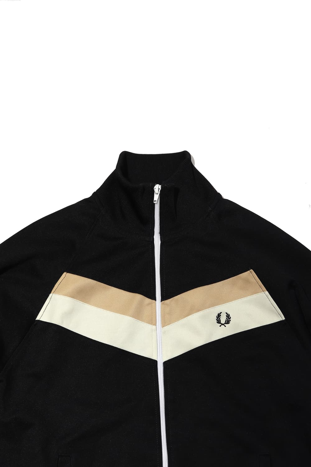 FRED PERRY 블랙 쉐브론 트랙탑 size S 상품이미지2