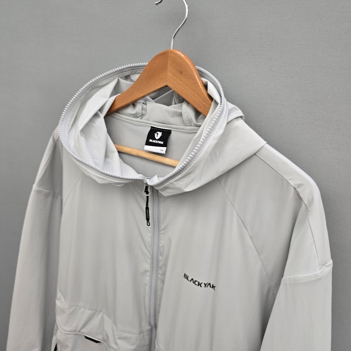 블랙야크 바람막이 집업 자켓 민트급 상품이미지3
