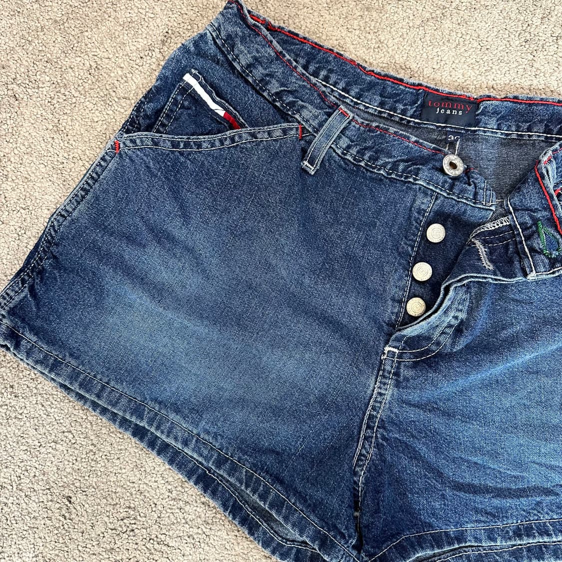 타미 타미진스 빈티지 데님 숏 팬츠(30) 상품이미지4