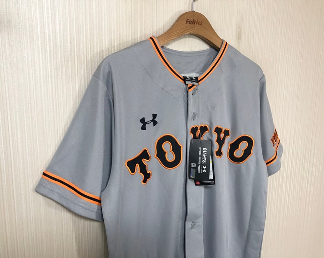 NPB 언더아머 요미우리자이언츠 어센틱 원정유니폼 M #49 이시카와 상품이미지5