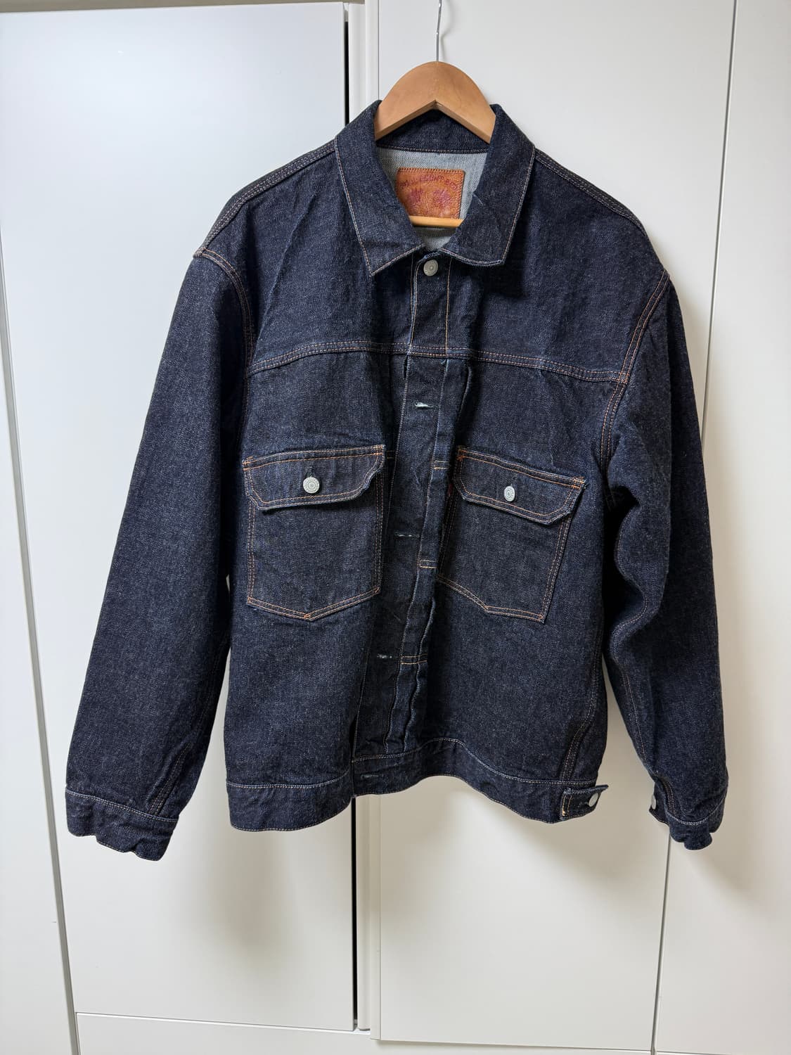 풀카운트 2102xxw 데님 자켓 46사이즈 상품이미지1