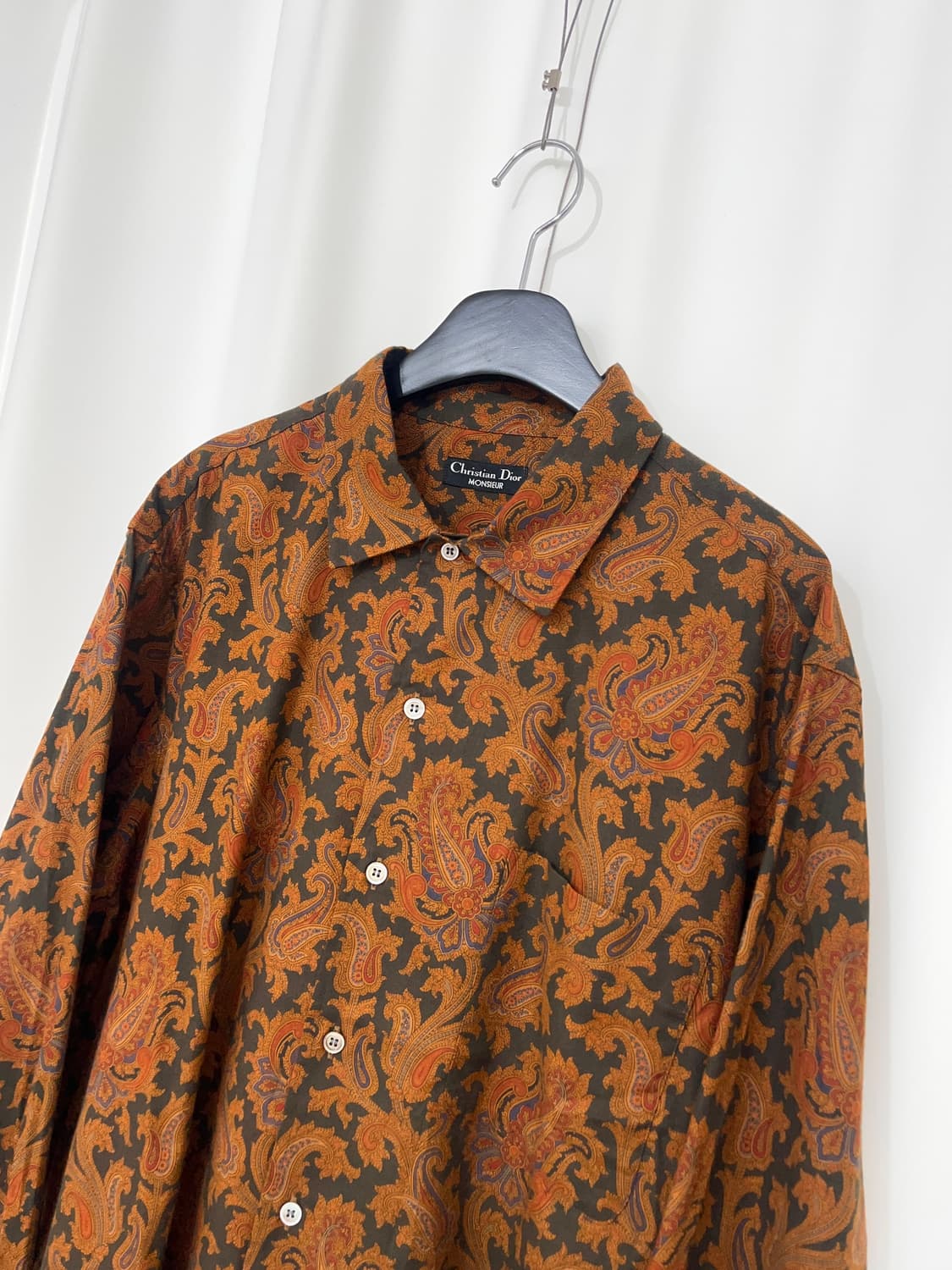 Christian Dior MONSIEUR paisley shirt 상품이미지2