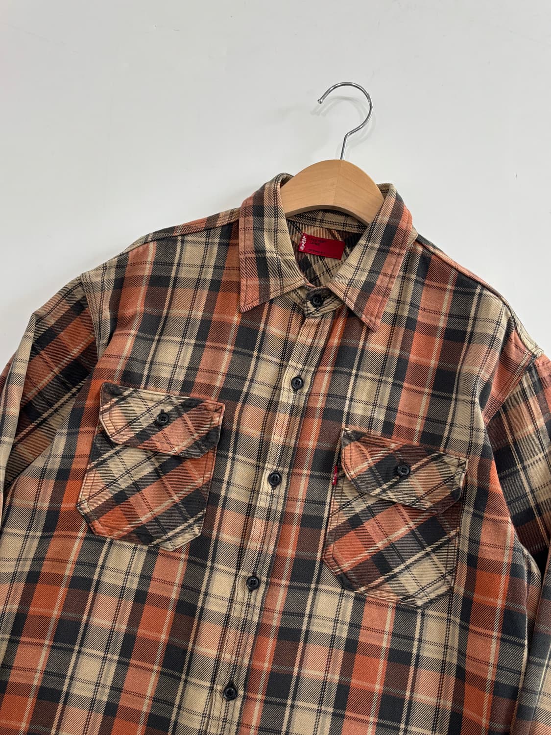 Levis 리바이스 투포켓 체크 셔츠 상품이미지3