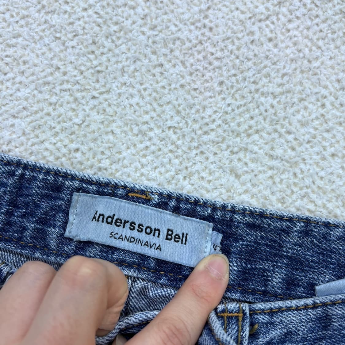 S 앤더슨벨 스카디나비아 데님 팬츠 0428E 상품이미지4