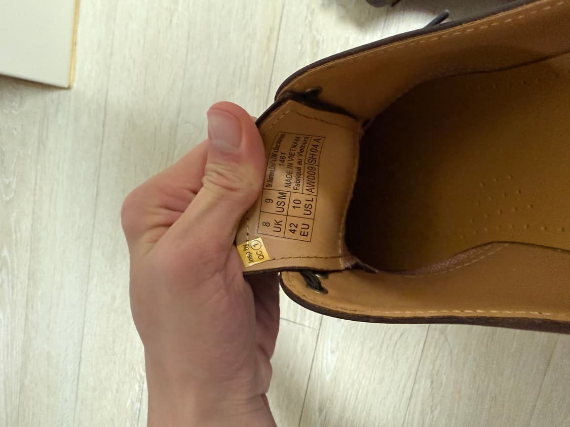 닥터마틴 1461 브라운 270사이즈 상품이미지5