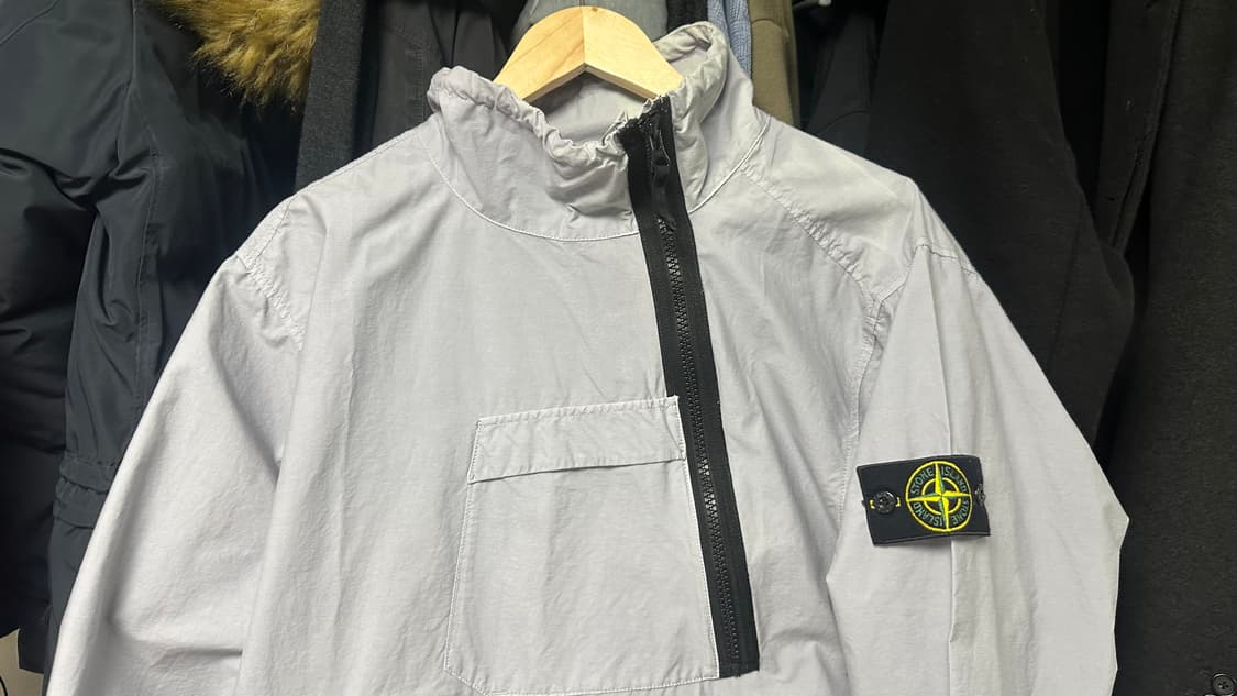 스톤아일랜드 아노락 바람막이 라이트그레이 M 정품 상품이미지3