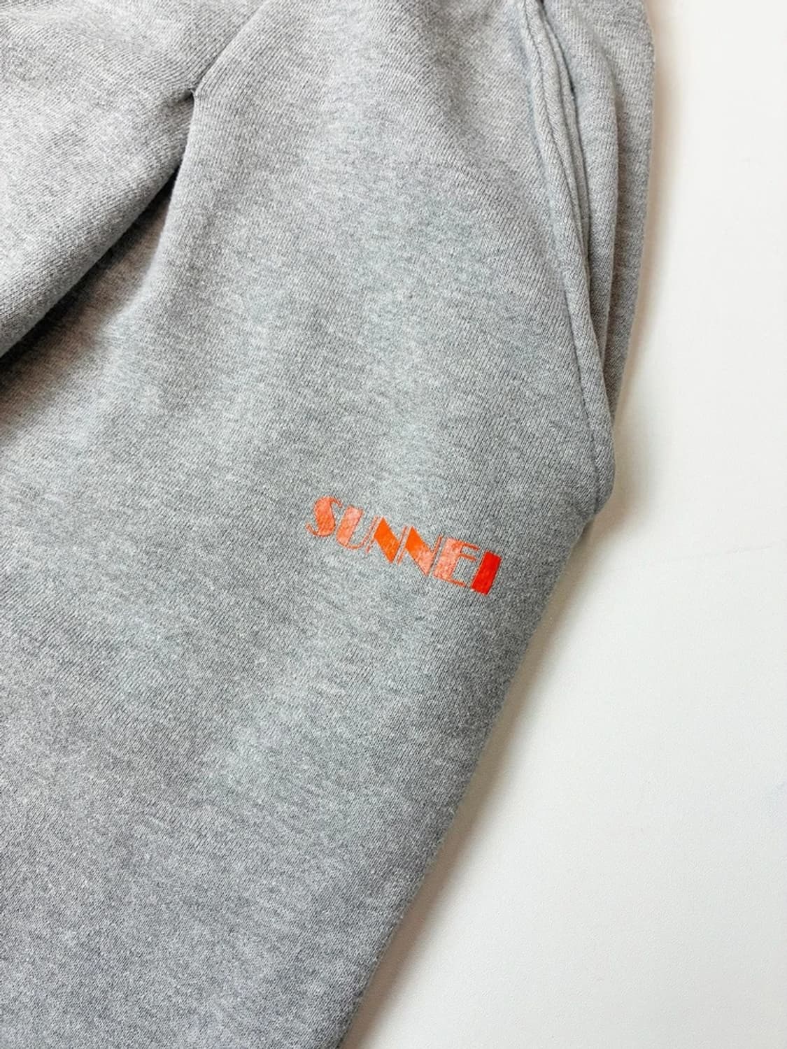 써네이 SUNNEI 와이드 핀턱 스웻 팬츠 PN5634    상품이미지3