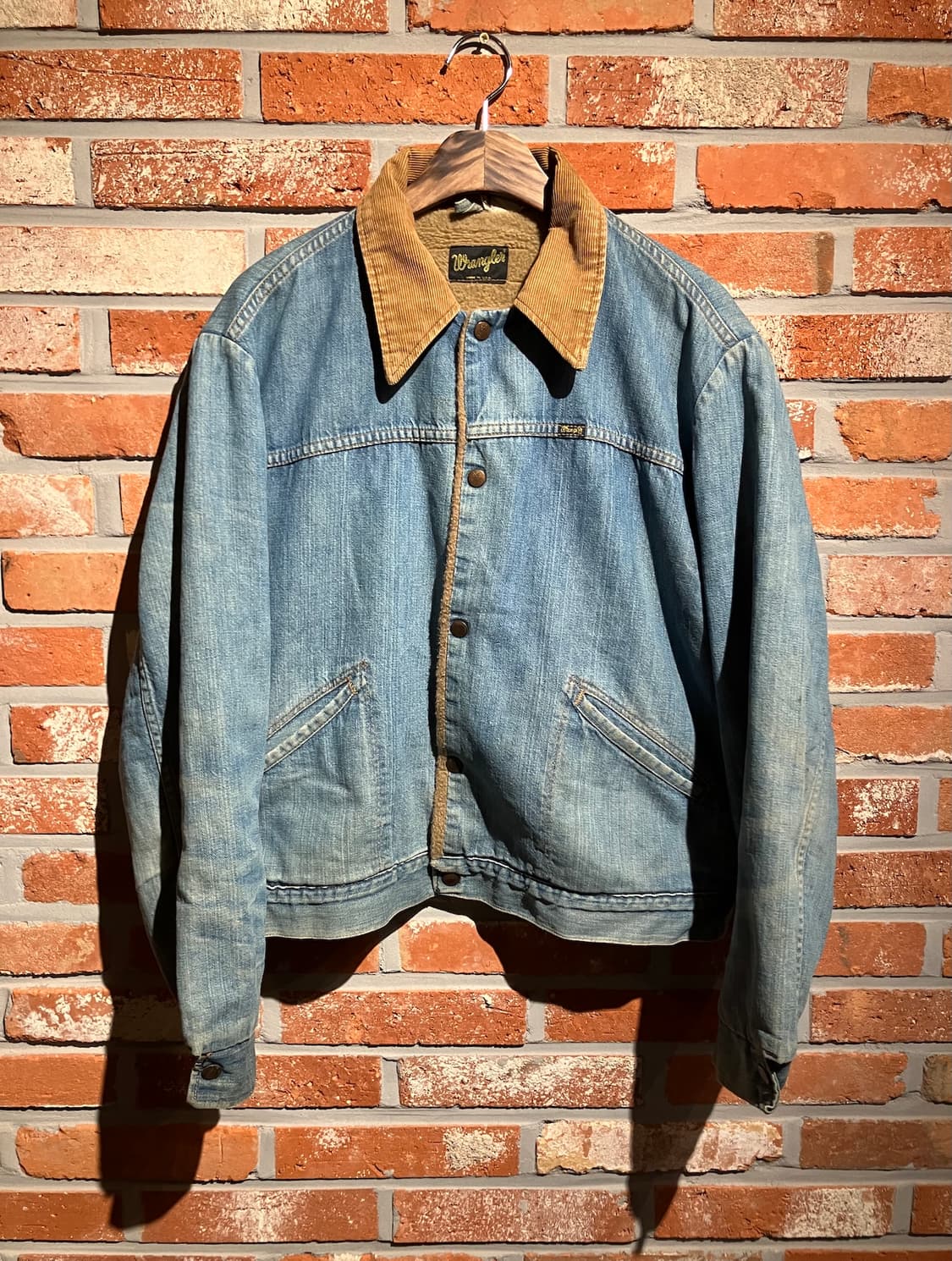 70s USA 빈티지 랭글러 셰르파 데님 자켓 상품이미지2