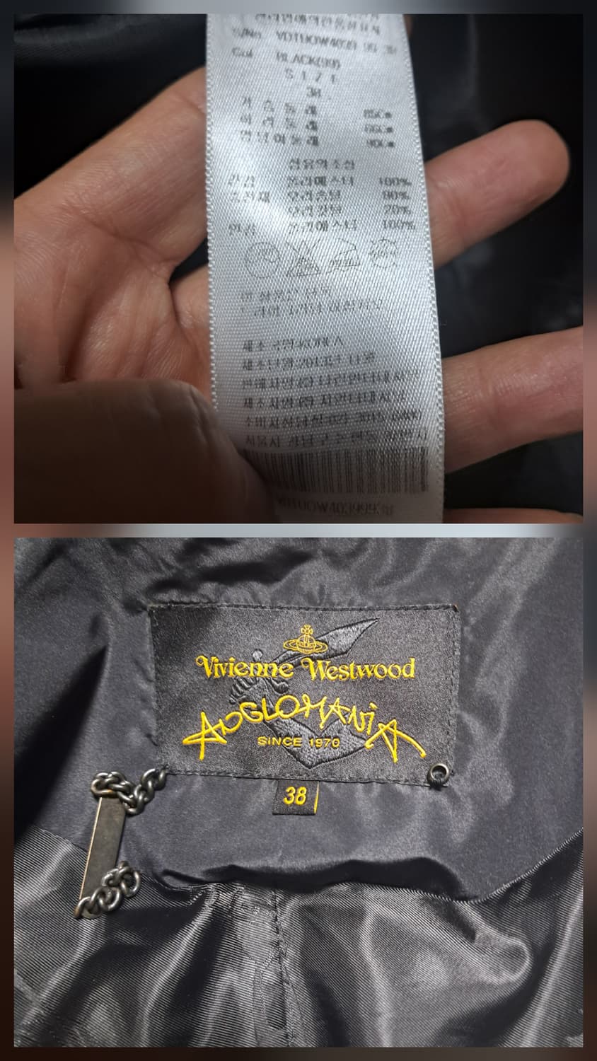 정품 비비안웨스트우드 패딩 덕다운 38(약55~66) 상품이미지6