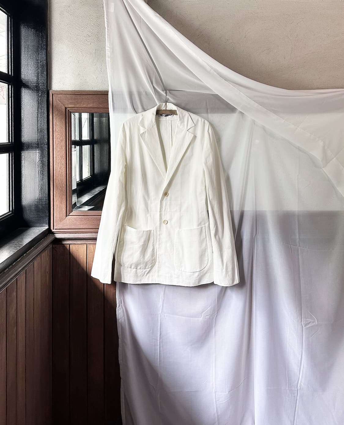 JIL SANDER cotton blazer jacket 상품이미지5