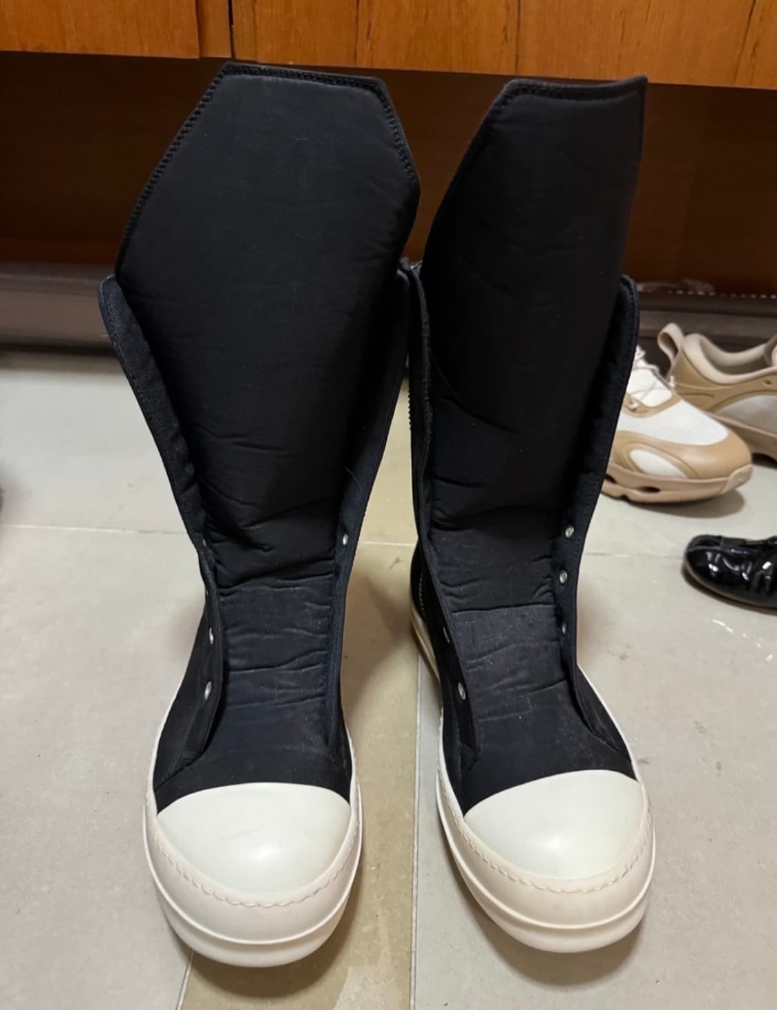 릭오웬스 다크쉐도우 레이슬리스 나일론 라몬즈 40 상품이미지2