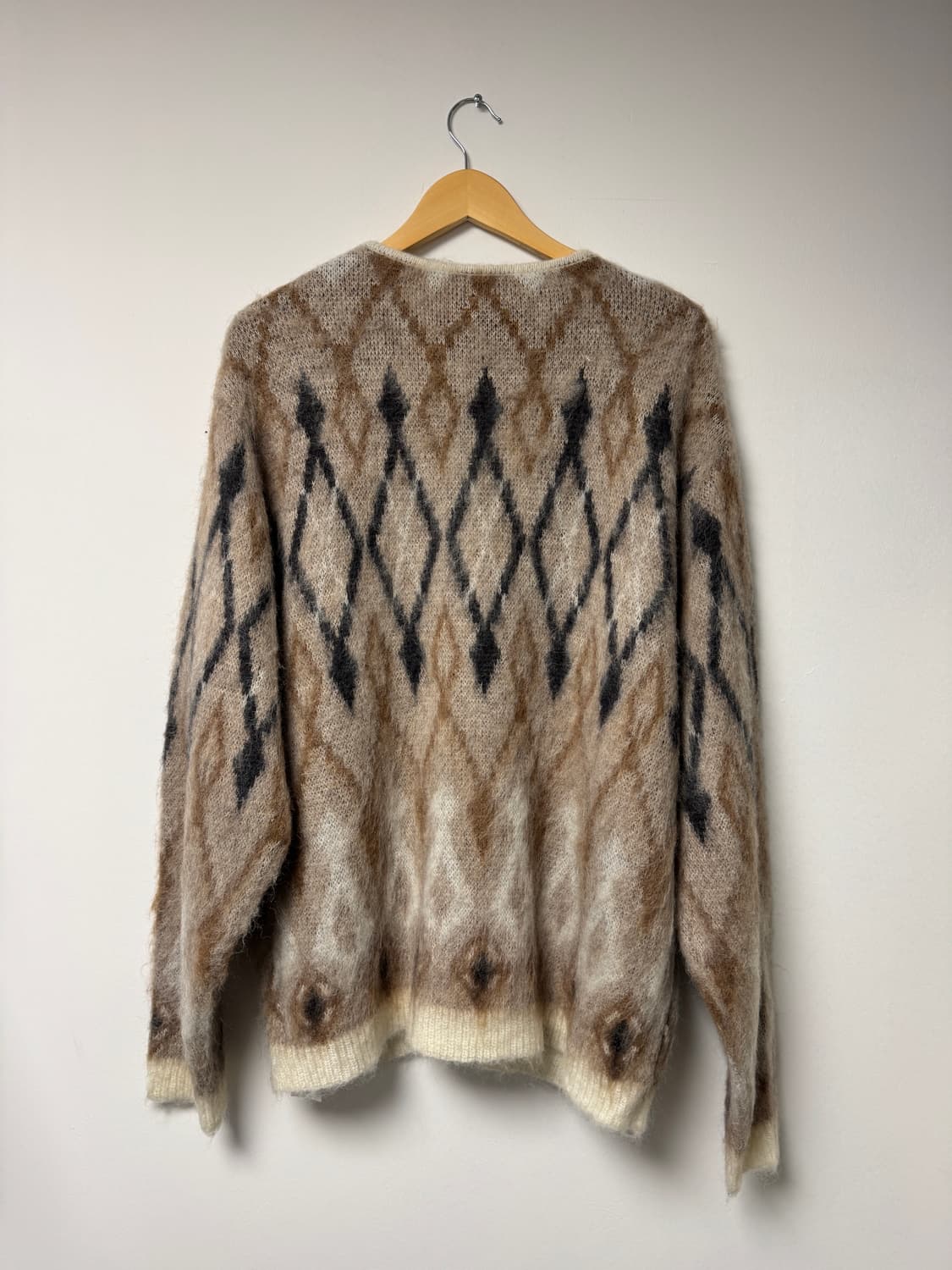 펜필드 모헤어 패턴 가디건 새상품 XXL 상품이미지5