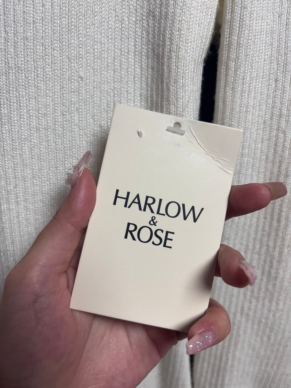 미국 빈티지 아이보리 니트 미시룩 딱붙 롱원피스 상품이미지4