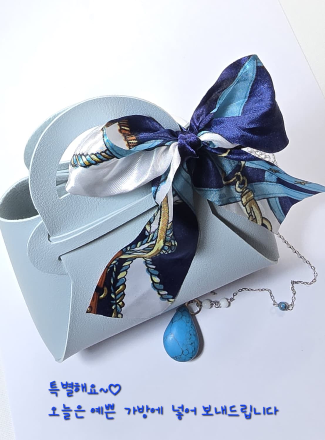 터키석 원석 목걸이 상품이미지5