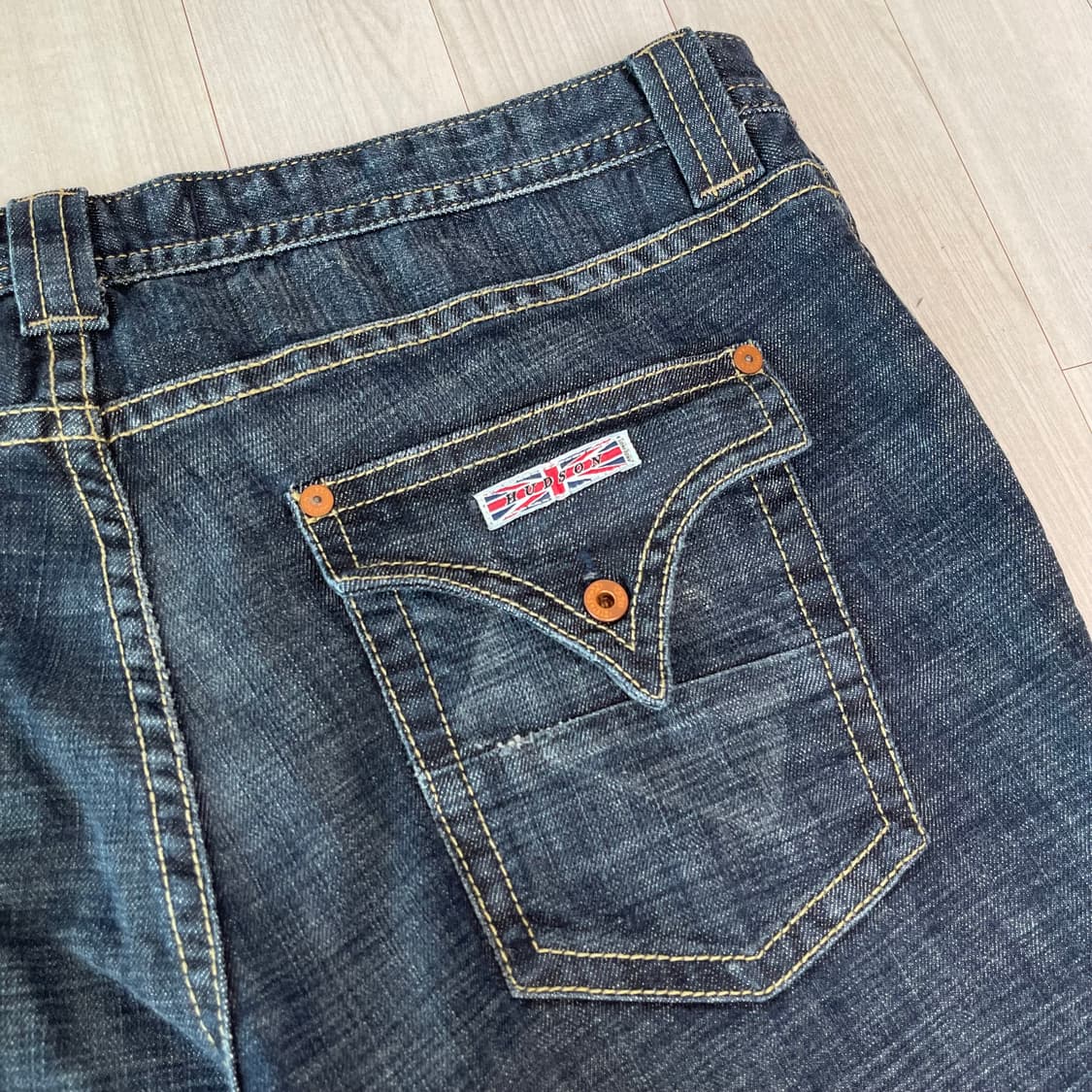 허드슨 40인치 빅사이즈 데님 청바지 (Made in USA) 상품이미지9