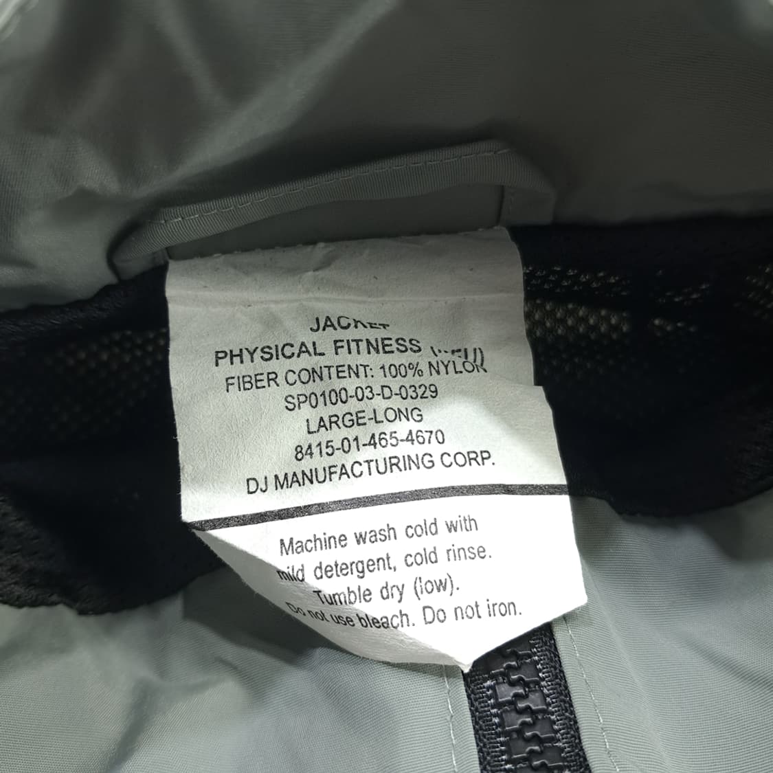 Co923 L US Army IPFU APFU 1세대 바람막이 자켓 상품이미지5