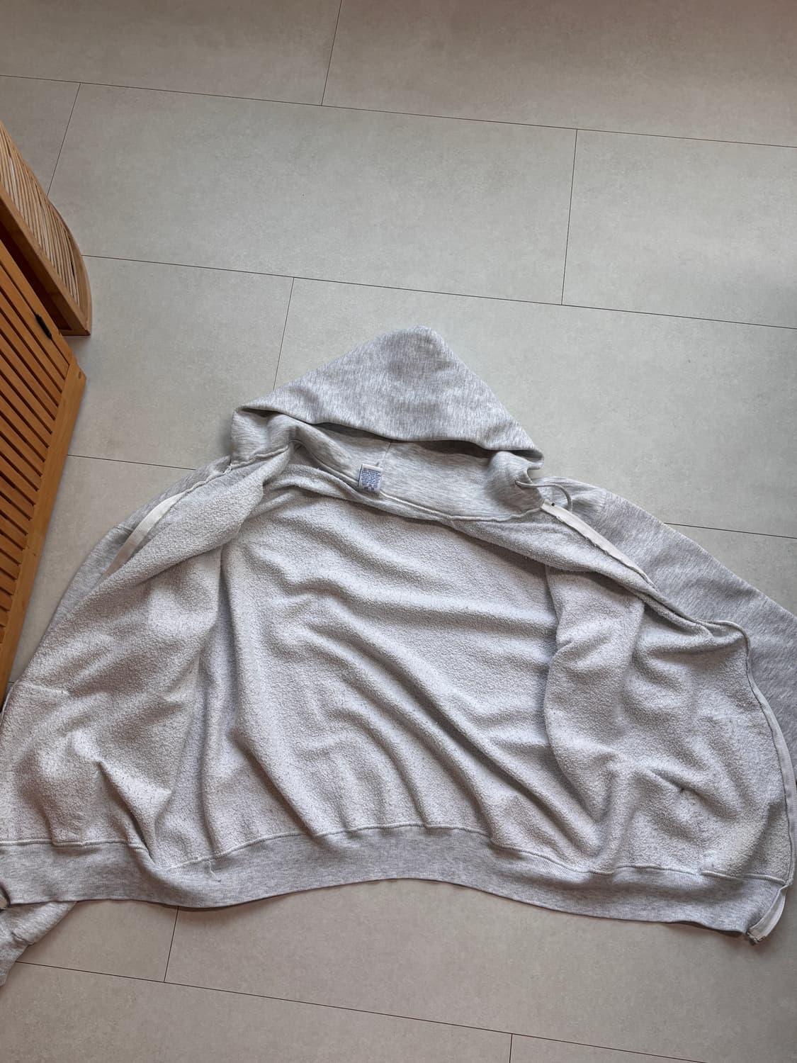 90s Made in USA 빈티지 러셀 후드 집업 XXL 상품이미지6