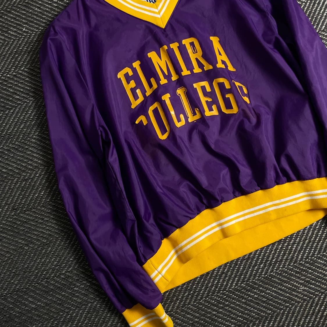 USA 올드스쿨 빈티지 컬리지 우븐 웜업o 3349 상품이미지3