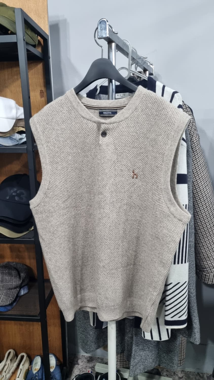 HAZZYS 헤지스 울니트 베스트 105(XL) 상품이미지1