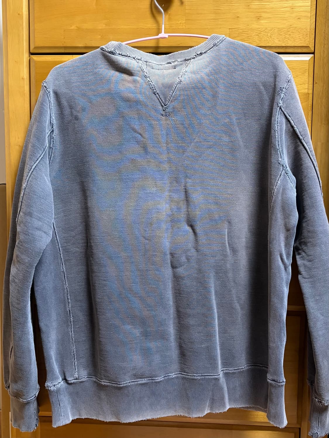 레미릴리프 맨투맨 m 워싱 블랙 상품이미지2