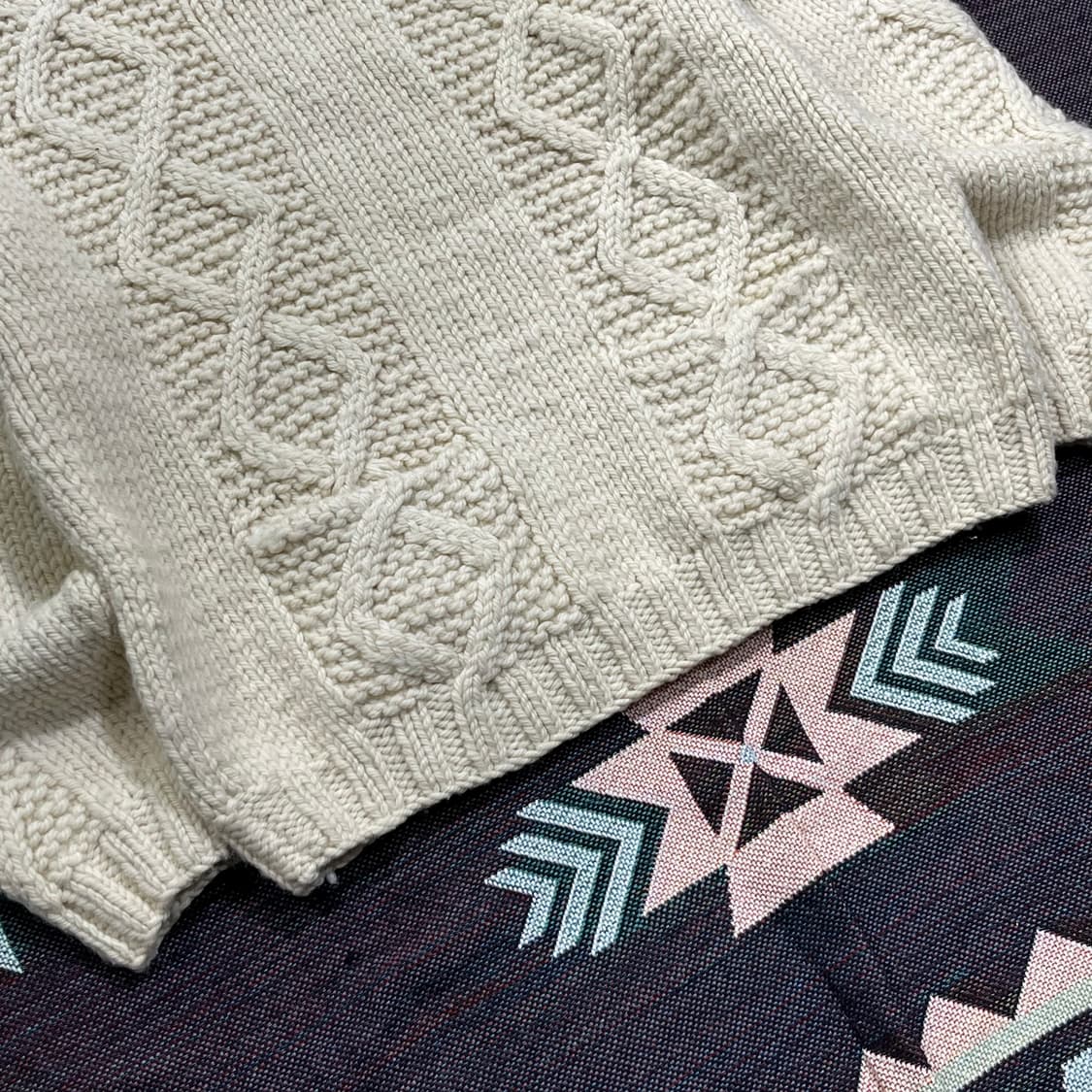 [POLO] 폴로랄프로렌 우루과이 핸드니트 울 아란 니트스웨터 상품이미지4