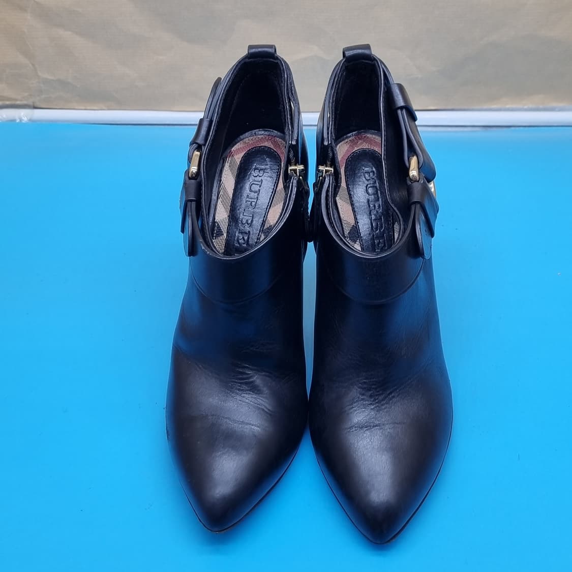 버버리 여성부티부츠37.5 240 굽10 상품이미지2