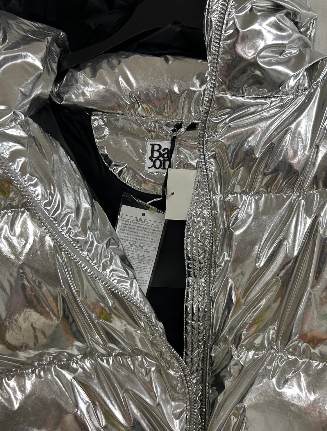 바콘 여성 실버 덕 다운 상품이미지3