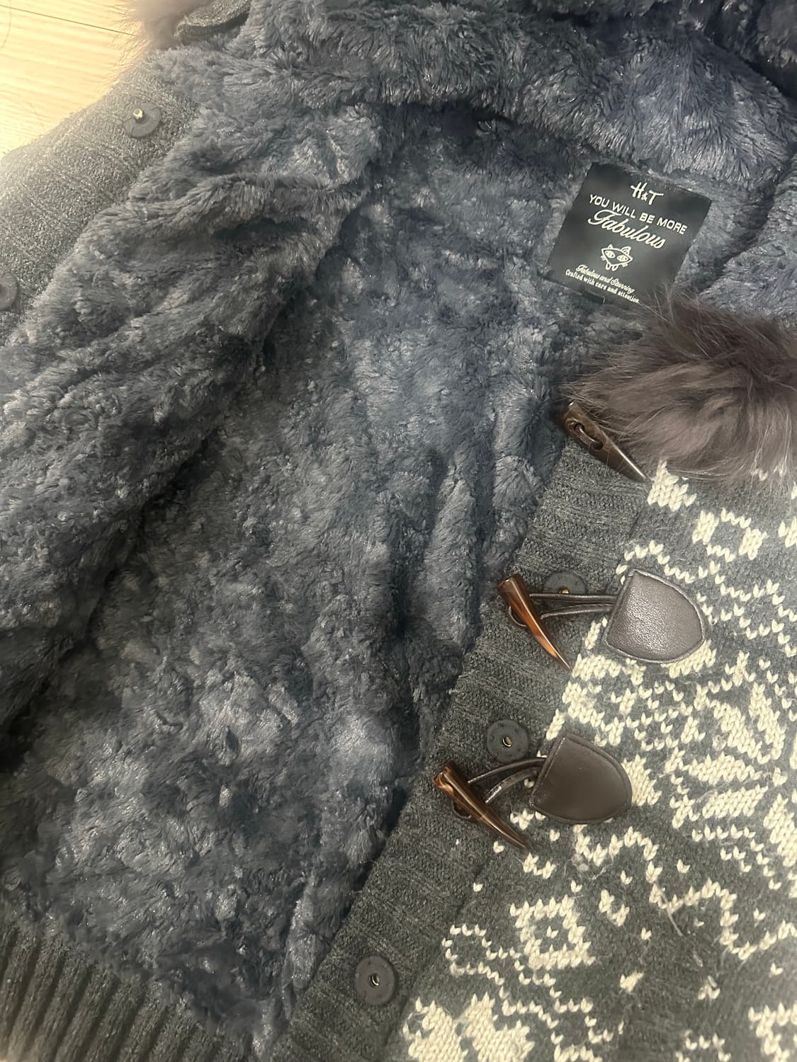 대장템))달천 로걀 울프죠 니트 코위찬 떡볶이 니트 상품이미지3