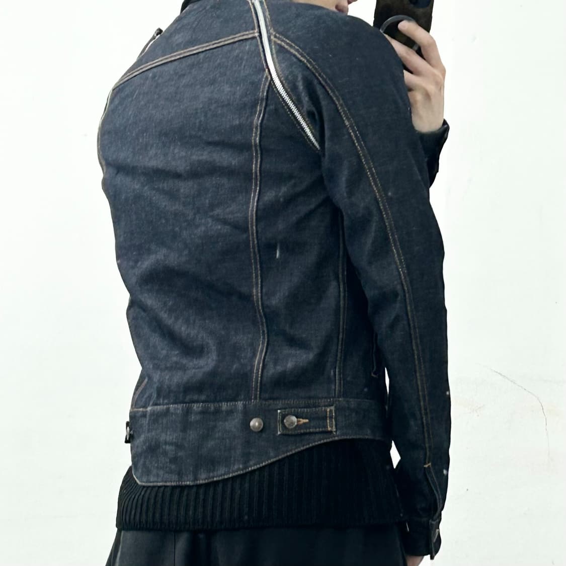 미하라 야스히로 컨버터블 데님 자켓 상품이미지4