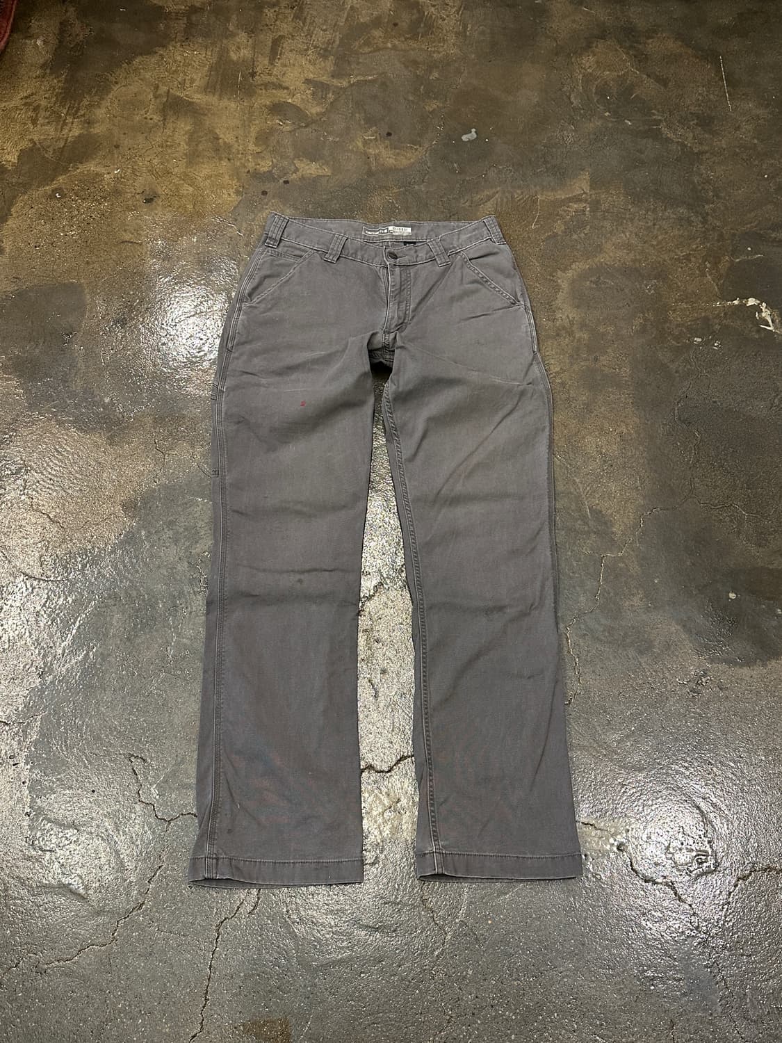 칼하트 릴렉스핏 카펜터 워크팬츠 차콜 32x34 상품이미지1