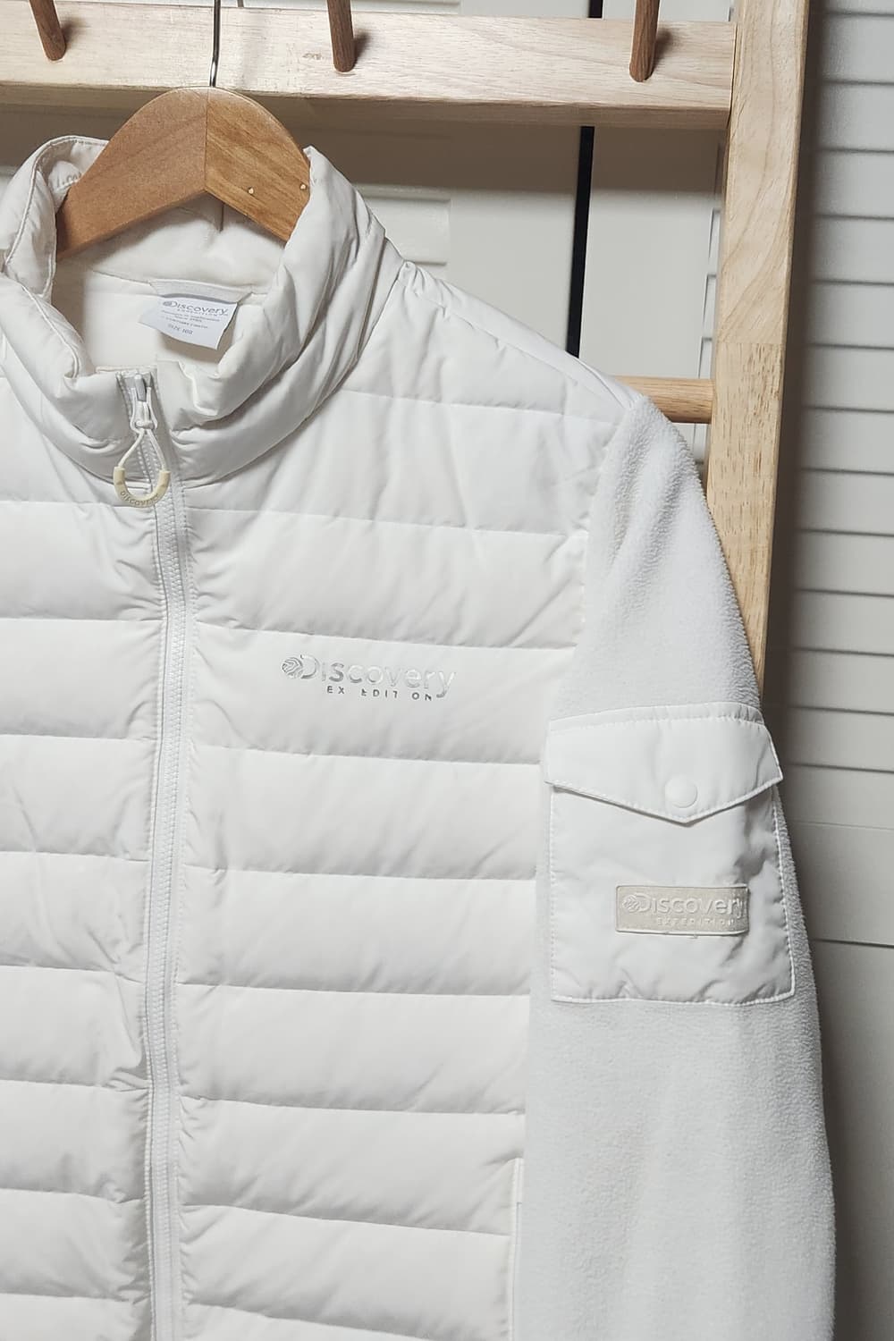 디스커버리 경량 패딩 집업 자켓 상품이미지1