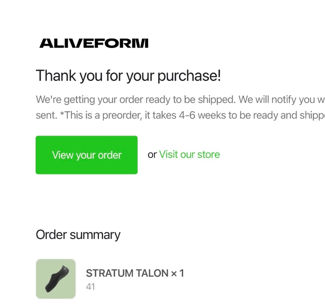 [41] ALIVEFORM STRATUM TALON NICKEL GRAD 상품이미지10