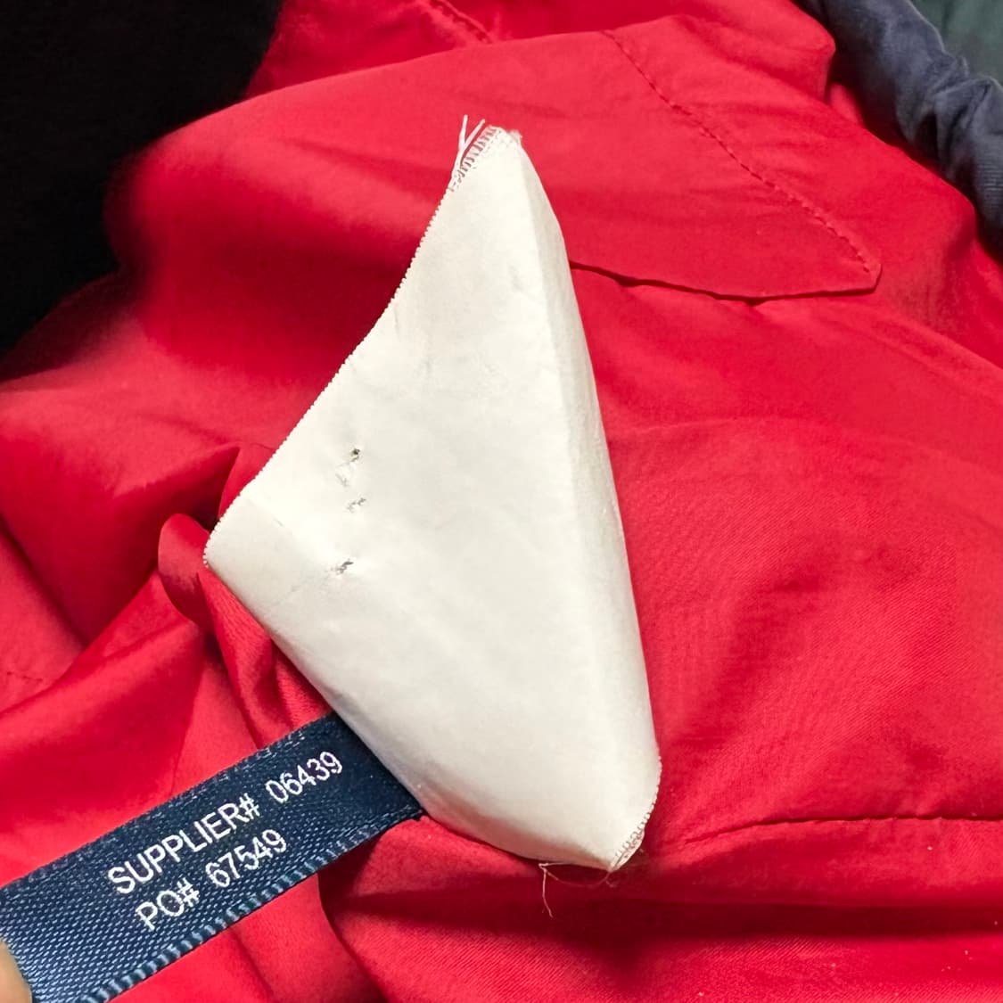 [M] 폴로 랄프로렌 타탄체크 베스트 패딩조끼 상품이미지3