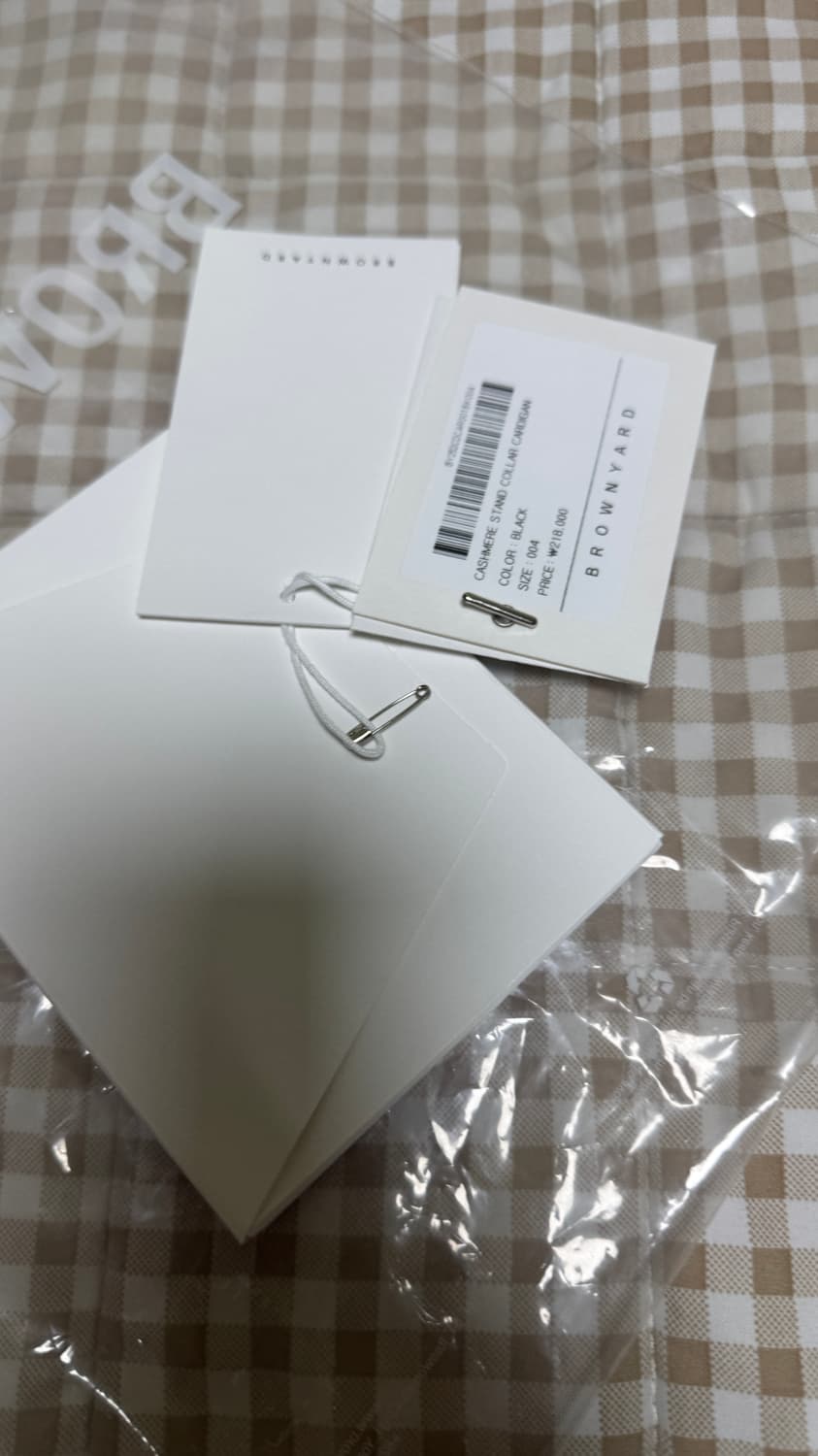 4) cashmere stand collar cardigan black  상품이미지2