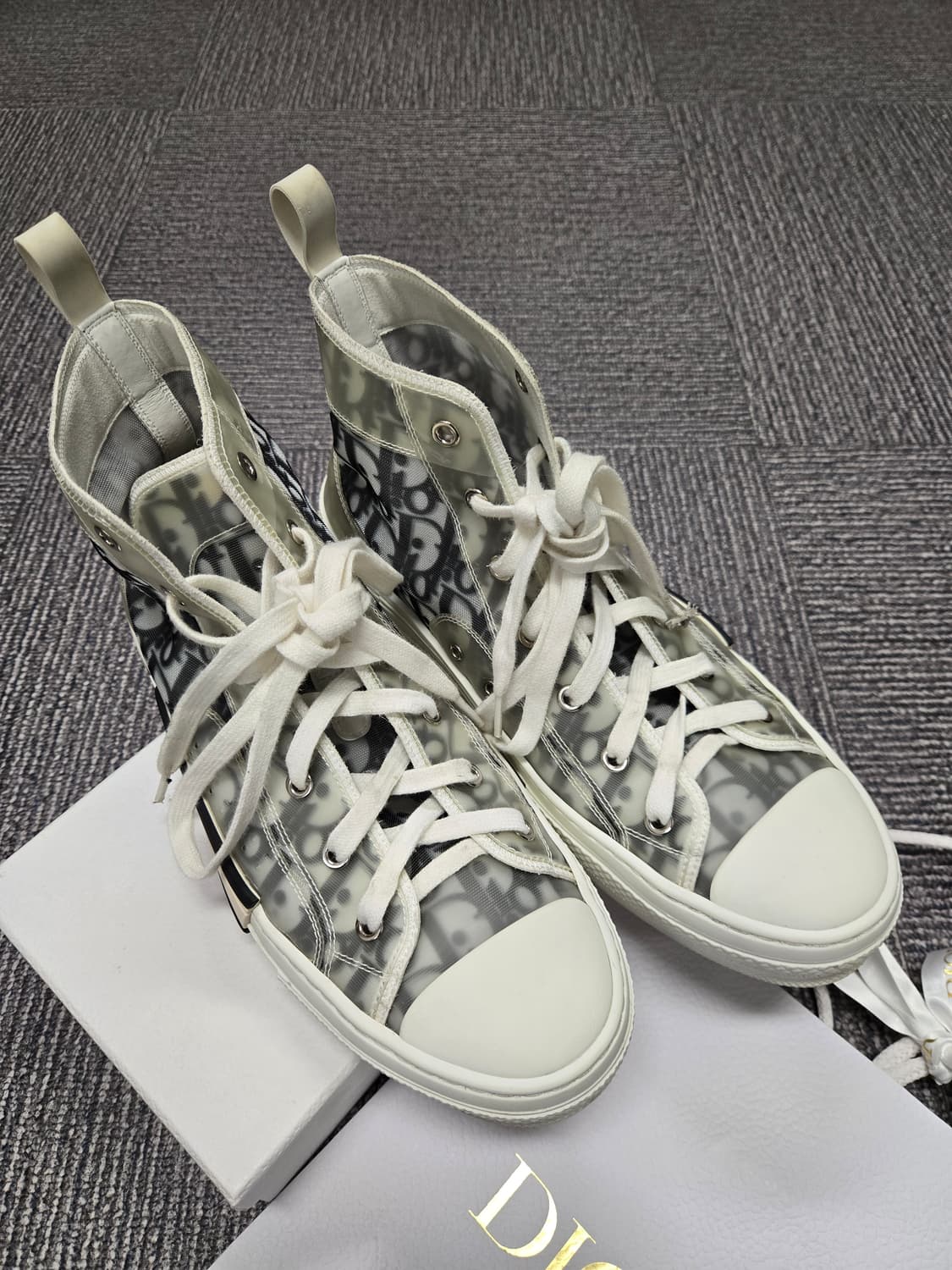 [특가][정품]디올 오블리크 하이탑 스니커즈 상품이미지1