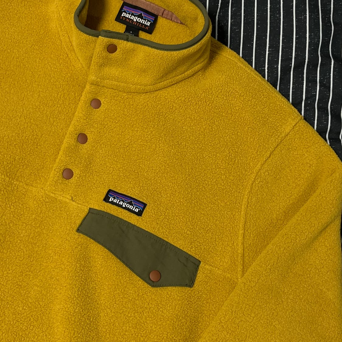 00s 파타고니아 신칠라 후리스 L 옐로우 상품이미지3
