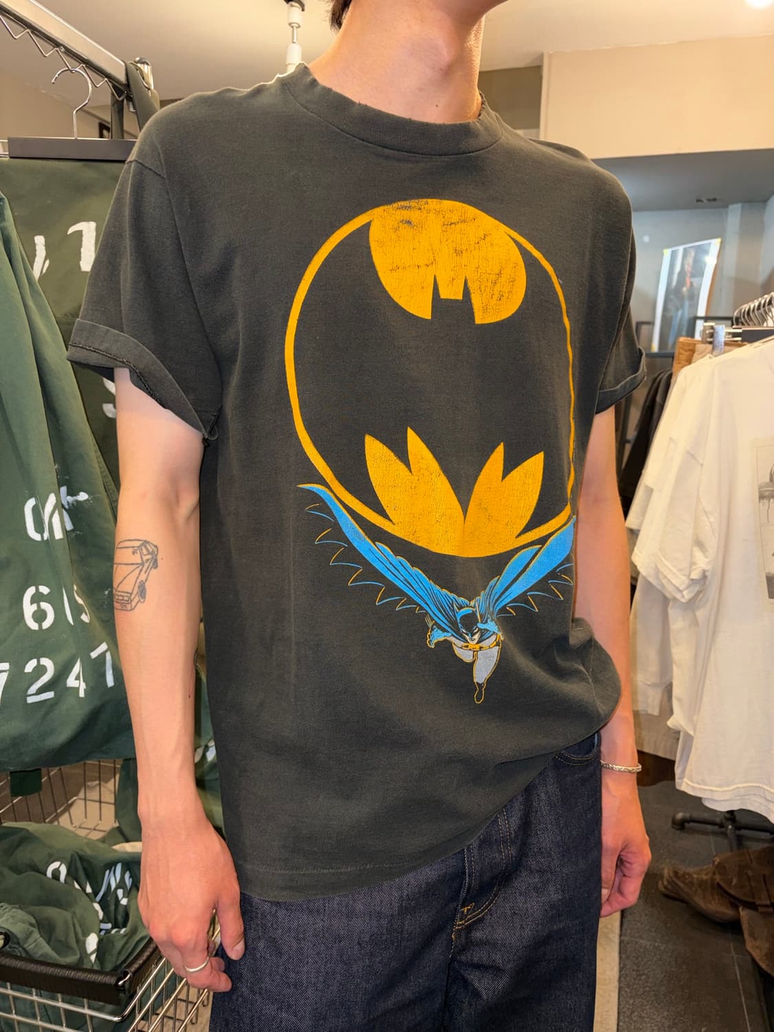80’s Batman DC promo hard faded single T 상품이미지2