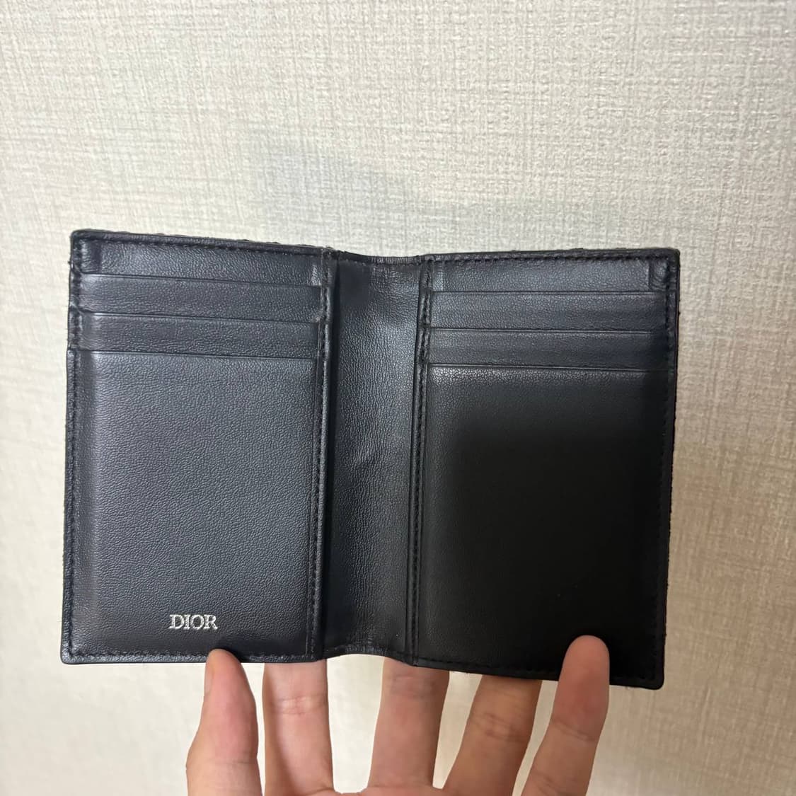 디올 오블리크 오거나이저 블랙 상품이미지3