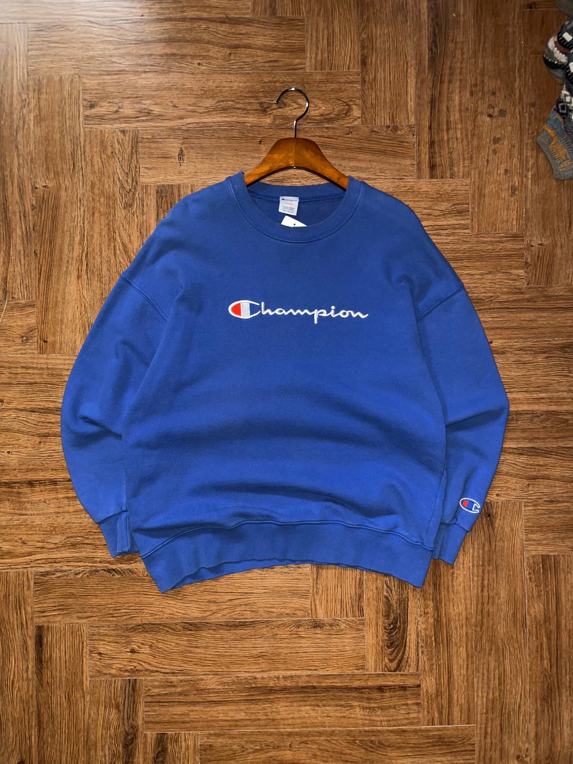 챔피온 로고 맨투맨 상품이미지3