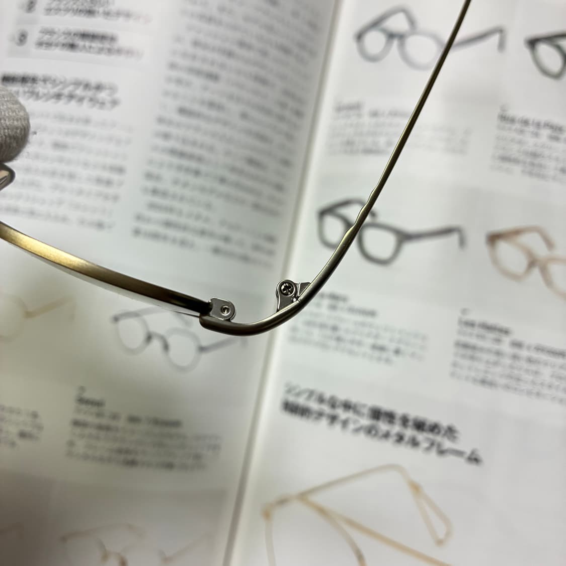 NAGOMI 나고미 티타늄 엔틱골드 일본 안경 상품이미지4