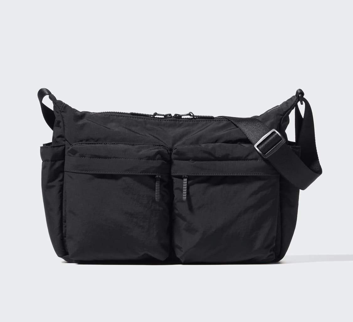 [새상품] 유니클로 멀티포켓 숄더백 블랙 상품이미지1